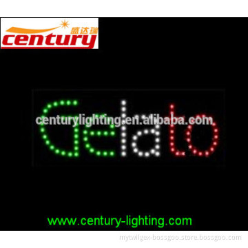 Gelato led sign